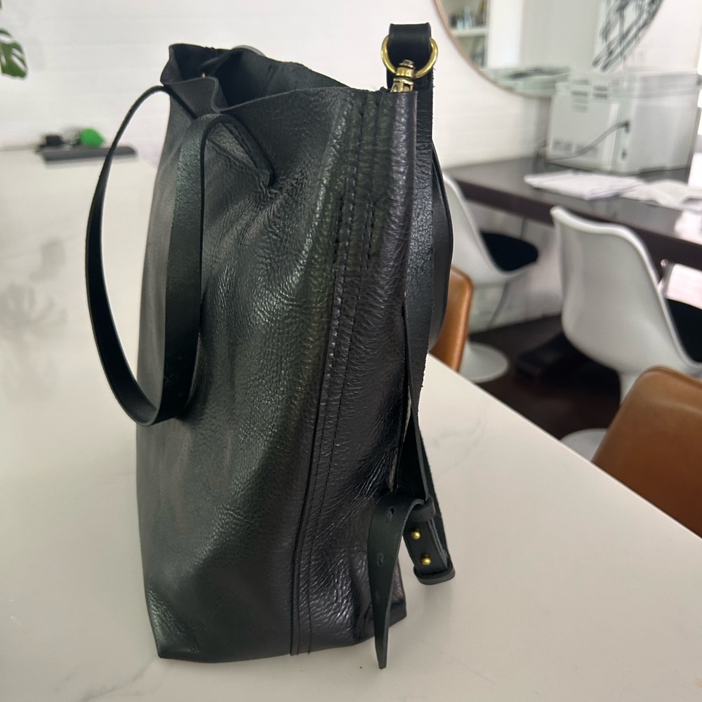 Madewell black large tote